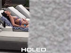 HOLED Snooping Step step-brother Takes Advantage of Her a-hole