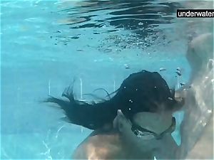 drowned underwater with a man rod inwards her