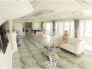 NANNYSPY swallow Your Words - sitter plows to keep job