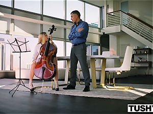 TUSHY Spoiled nubile is disciplined And Gaped By Music educator