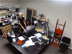 Katerina Kay keeps her job by screwing the chief